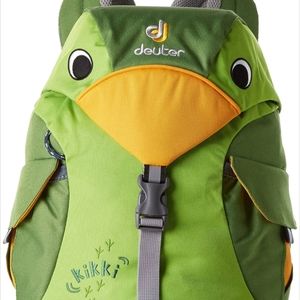 ISO Deuter Kikki Green Parrot kids backpack